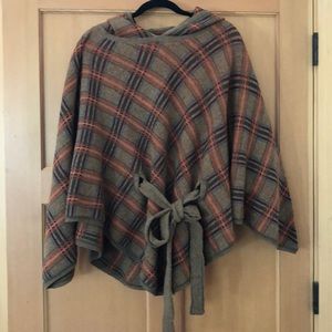 Cute,lightly worn, poncho.